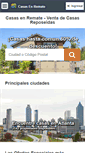 Mobile Screenshot of casasenremate.com